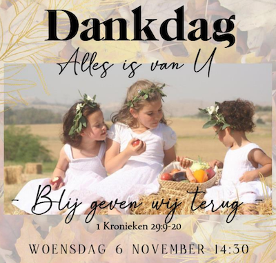 Dankdag 6 november