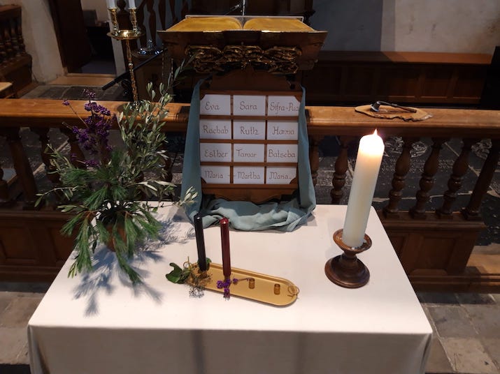 liturgietafel vrouwen